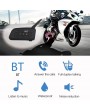 2Pcs V6 Pro Motorcycle helmet headset Intercom BT Interphone for 6 Riders