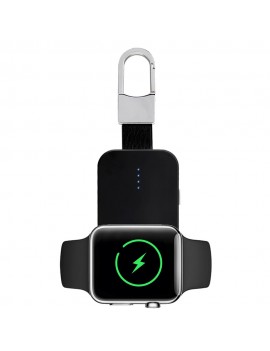 Power Bank Wireless Charger Portable Outdoor External Mini Key Chain 1000mAh Large Capacity Magnetic Charger for iWatch 1/2/3/4