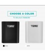 TOMO T4 18650 Li-ion Battery Charger 2 Input Case 5V 2A Output Power Bank External USB Charger with Intelligent LCD Display for Cellphones
