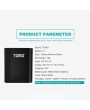 TOMO T4 18650 Li-ion Battery Charger 2 Input Case 5V 2A Output Power Bank External USB Charger with Intelligent LCD Display for Cellphones