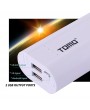TOMO P2 Charger For Charging 2 x 18650 Li-ion Universal Battery Power Bank DIY Smart Portable Battery USB Charger with LCD Display Screen Dual Output