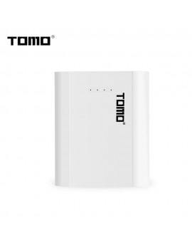 TOMO P4 18650 Li-ion Battery Charger Micro USB Input Dual Output Smart Power Bank Portable Charger for Cellphones