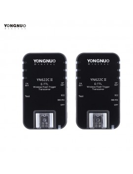YONGNUO YN622C II 2.4G Wireless E-TTL Flash Trigger Receiver Transmitter Transceiver for Canon EOS 5D Mark II 7D 70D 60D 50D 40D 450D