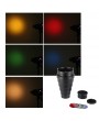 Metal Conical Snoot with Honeycomb Grid 5pcs Color Filter Kit for Bowens Mount Studio Strobe Monolight Photography Flash