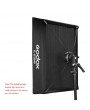 Godox FL-SF3045 Softbox Kit with Honeycomb Grid Soft Cloth Carry Bag for Godox FL60 Flexible LED Light Roll-Flex Photo Light for Video Recording Portrait Product Photography