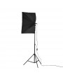Professional Studio Photography Cube Umbrella Softbox Light Kit