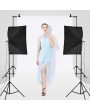 Professional Studio Photography Cube Umbrella Softbox Light Kit