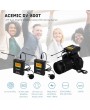ACEMIC DV-800T UHF Dual-Channel Wireless Camera Microphone System