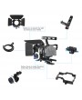 Andoer C500 Aluminum Alloy Camera Camcorder Video Cage Rig Kit Film Making System with 15mm Rod Matte Box Follow Focus Handle Grip for Panasonic GH4 for Sony A7S/A7/A7R/A7RII/A7SII