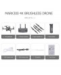 Mark300 5G Wifi GPS RC Drone 4K Camera Brushless RC Quadcopter(Max Flight Time:25 mins)