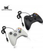 DATA FROG Xbox360 shape PC single with wired game controller USB cable PC gamepad Black