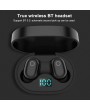 F2 TWS Stereo Wireless Headphones Mini Smart Bluetooth 5.0 In-Ear Headset with Mic Pick Up Automatic Pairing Earbuds LED Power Display