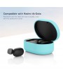 Silicone Protective Cover TWS Earphone Case Cover Compatiable with Xiaomi Redmi Airdot Headset Wireless Earphone Protection Case 8 Colors Optional