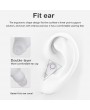 TWS Q1 Stereo Wireless Headphones Mini Smart Bluetooth 5.0 In-Ear Headset with Mic Handsfree Earbuds Compatible with iOS Android