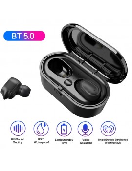 TWS-Air2 Stereo Wire-less BT5.0 Earbuds Headphones