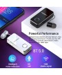 Fineblue F2 Pro Wireless Bluetooth 5.0 Earphone Vibrating Alert Wear Clip Headphone Hands-Free with Mic for Smartphone Music Headset