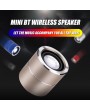 Mini Size Portable BT Wireless Speaker Built-in Mic Loudspeaker Subwoofer Heavy Bass Music Players Sound Box Hands-free Calls Powerful Sound for iPhone/iPad/Andriod/Samsung/Laptops/Tablets