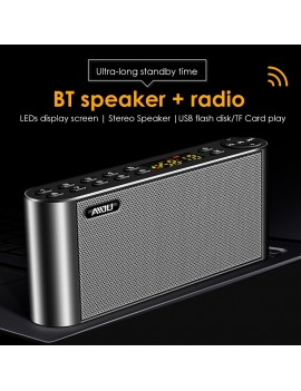 Q8 Portable Speaker Wirelessly BT Audio Speaker USB HiFi Loudspeaker Box