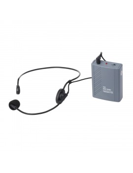 SH-600 VHF Headset Microphone Clip-On Microphone Wireless Microphone Voice AMP with 6.35/3.5MM Cable for Teaching Speeches Meetings Performance Karaoke