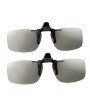 CL01 Clip-on Passive 3D Glasses Circular Polarized Lenses for Polarized TV Real D 3D Cinemas for Sony Panasonic