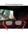 G66 Passive 3D Glasses Polarized Lenses for Cinema Lightweight Portable for watching Movies