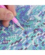 DIY Diamond Painting Sets Different Shape Diamond Drawing Cross Stitch Wall Decorative Color Cat 30x25cm