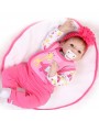 22in Reborn Baby Rebirth Doll Kids Gift Cloth Material Body