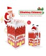Santa Claus Climb Chimney And Sing Christmas Songs