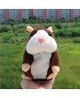Electric Smart Little Talking Hamster Record Repeat Stuffed Plush Animal Kids Doll 15Cm