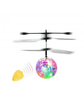 Flying Balls Electronic Infrared Induction Aircraft Toys LED Light Mini Helicopter With Remote Control For Kids