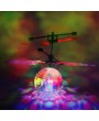 Flying Balls Electronic Infrared Induction Aircraft Toys LED Light Mini Helicopter With Remote Control For Kids