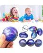 Crystal Rainbow Mud Magic Shiny Playdough Colour Mixture Clay Ball Intelligent Children Toys Gift