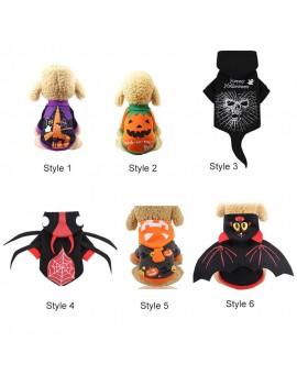 Halloween Style Pet Dog Clothes