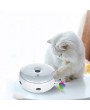 Interactive Cat Toy Electronic Smart Cat Teasing Toy with Dripping Sounds Feather Smart Modes Nighttime Light