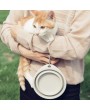Xiaomi Silicone Foldable Pet Food Water Bowl Collapsible Silicone Pets Bowl Food Water Feeding BPA Free Foldable Travel Cup for Dogs Cat Drop Shipping Outfit Portable Dish