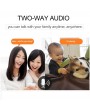 X9100C-PH36 720P WiFi Smart Pet Security Camera with Night Vision Two-way Audio 355 Degree PTZ APP Camera for Pet Baby Elder