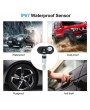 Car TPMS Tire Pressure Digital Solar Energy Monitoring System Auto Security Tire Pressure Alarm Systems LCD Display with 4 Internal Sensors