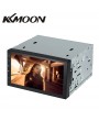 KKmoon 2 Din HD Touch Screen Car Stereo Radio Player GPS Navigation Multimedia Entertainment System WiFi BT AM/FM Android 5.1