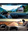 5 inch Car Portable GPS Navigation 128M 8GB FM Video Player Car Navigator with Back Support +Free Map HD Touchscreen