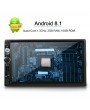 Universal 7 inch Smart Android 8.1 2 Din BT Car Stereo Radio Player GPS Navigator with Free Map