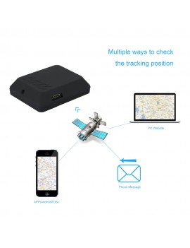 Mini GPS GSM SIM Car Vehicle Tracker SOS Communicator Anti-Lost Tracking Alarm