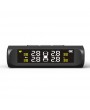 Car TPMS Tire Pressure Monitoring System Solar Charging HD Digital LCD Display Auto Alarm System Wireless With 4 Sensor