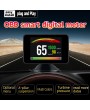 P16 Head up Display OBD Smart HUD Auto Digital Meter OBD2 Port Warning Windshield Alarm System