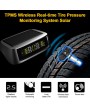 TPMS tire Pressure Monitoring System Solar Wireless and USB Charging Detection System with 4 Internal Sensors