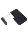 Uncut Remote  Key Card Shell Case for Renault Megane 3 Buttons + Blade
