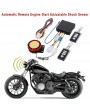 DC12V Universal Motorcycle Anti-Theft Alarm Security System Remote Control Engine Start Kit Anti-Hijacking Alarm System