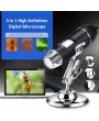 Digital Microscope 3 in 1 Port Type-C 1000x Magnification Portable High Definition USB Digital Magnifier Industry Microscope
