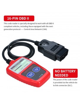 MS309 Universal O-B-D2 Scanner Automotive Engine Fault Reader CAN Diagnostic Scan Tool Work For US Asian European Cars