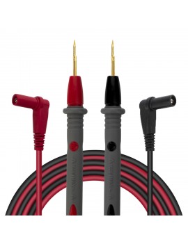 Electronic Test Leads Test Probes Multimeter Leads Gold Plated Super Sharp Tips Silicone Test Lines PT1008 20A 1000 V
