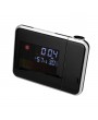 LED Backlight Digital Display Colorful Screen Weather Clock Weather Forecast Projection Clock Rotating Alarm Clock Temperature Humidity Clock